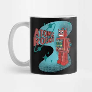 Atomic Toy Retro Tin Robot Mug